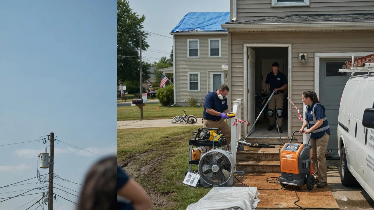 Water Damage Repair in Newton Lower Falls, MA near me